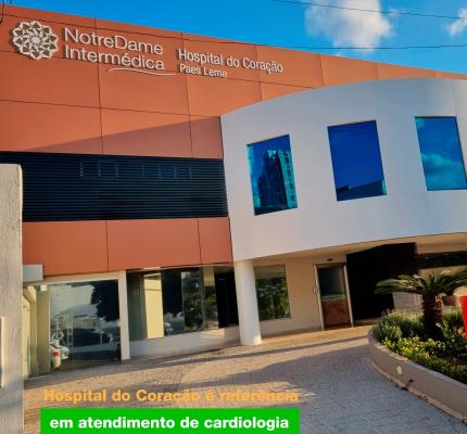 Hospital do Coração é referência em atendimento de cardiologia